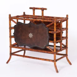British Colonial Style Faux Bamboo Magazine Rack 19 British Colonial Style Faux Bamboo Magazine Rack -Chairish Shop british colonial style faux bamboo magazine rack 1153