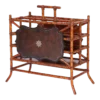 British Colonial Style Faux Bamboo Magazine Rack