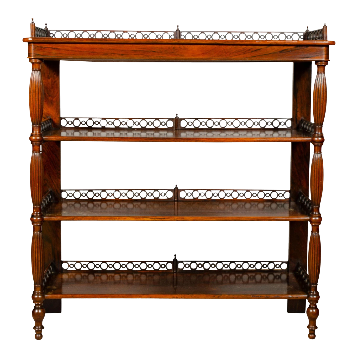 Charles X Rosewood Book Shelf 1 Charles X Rosewood Book Shelf