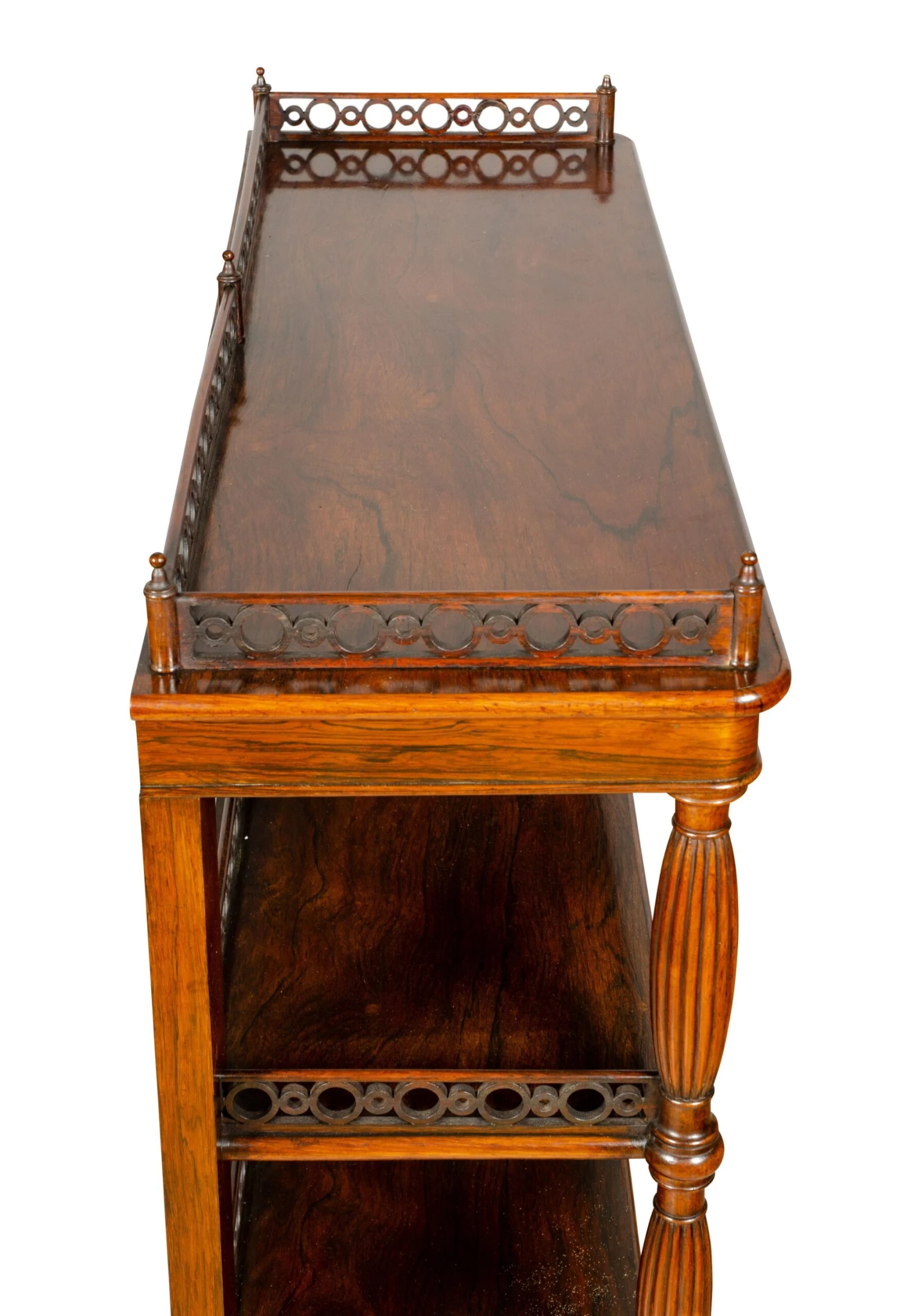 Charles X Rosewood Book Shelf 5 Charles X Rosewood Book Shelf - Image 5