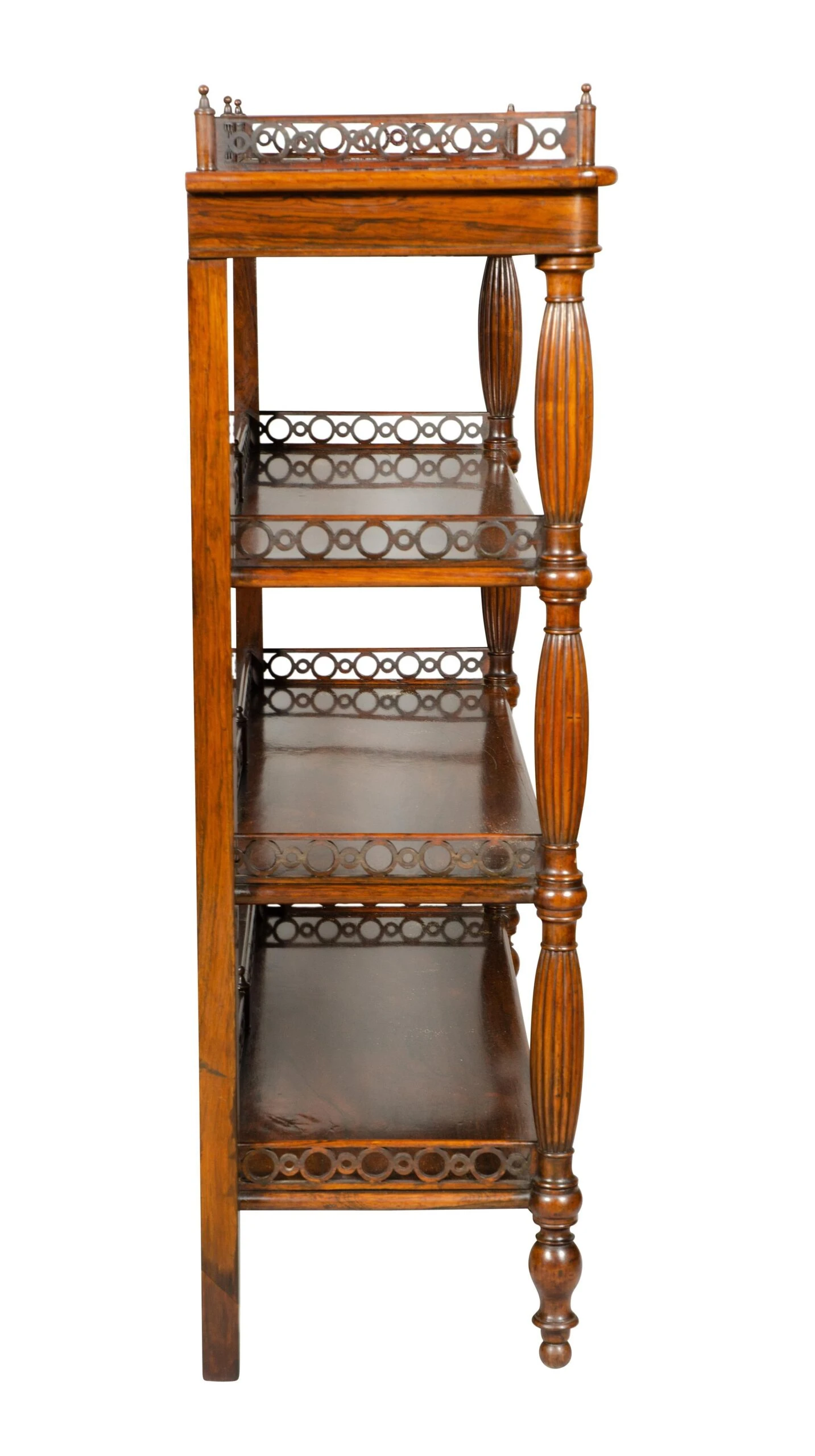 Charles X Rosewood Book Shelf 6 Charles X Rosewood Book Shelf - Image 6