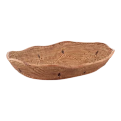 Contemporary Ate Grass Basket