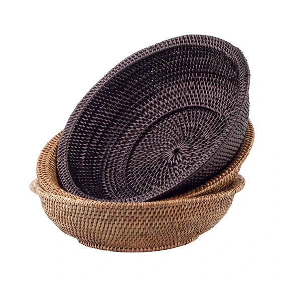 Contemporary Peanut Basket Bowls, Set Of 3 2 Contemporary Peanut Basket Bowls, Set Of 3 - Image 2