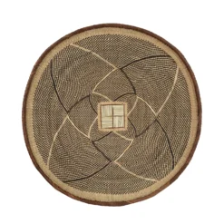 Contemporary Tribal Binga Basket -Chairish Shop contemporary tribal binga basket 2455