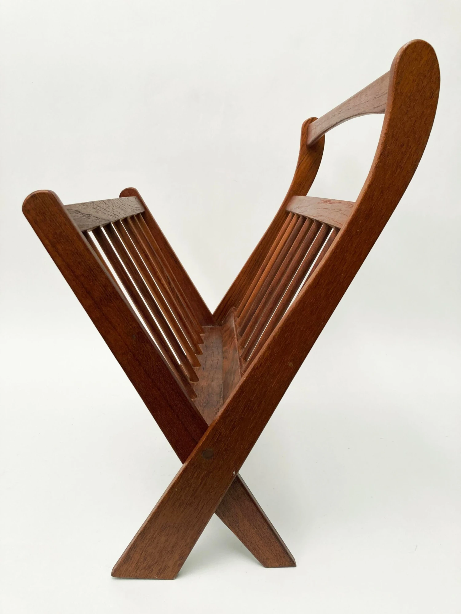 Danish Mid Century Modern Design Magazine Rack 10 Danish Mid Century Modern Design Magazine Rack - Image 10