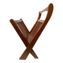 Danish Mid Century Modern Design Magazine Rack