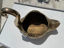 Decorative Swan-Shaped Brass Basket, Italy, 1970s -Chairish Shop decorative swan shaped brass basket italy 1970s 3632 scaled