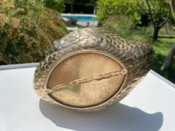 Decorative Swan-Shaped Brass Basket, Italy, 1970s -Chairish Shop decorative swan shaped brass basket italy 1970s 9035 scaled