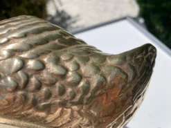 Decorative Swan-Shaped Brass Basket, Italy, 1970s -Chairish Shop decorative swan shaped brass basket italy 1970s 9901 scaled