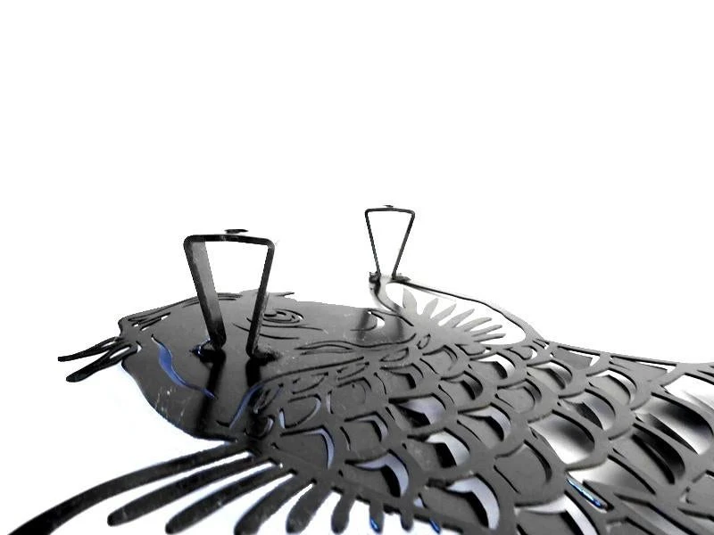 Designer Metal Koi Fish Multi-Purpose Space Organizer 5 Designer Metal Koi Fish Multi-Purpose Space Organizer - Image 5