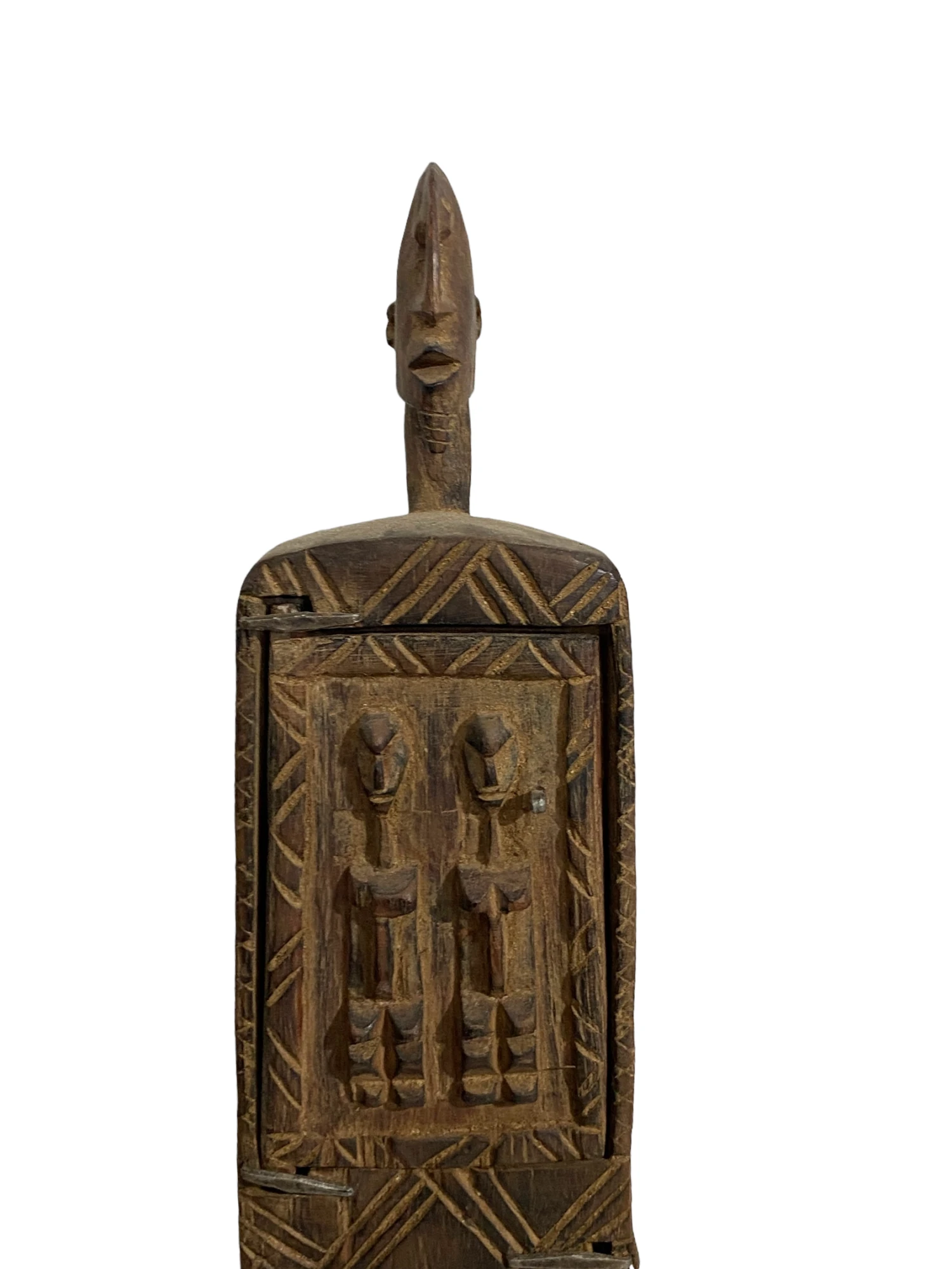 Dogon Wooden Medicine / Tobacco Box Mali 18.5" H 7 Dogon Wooden Medicine / Tobacco Box Mali 18.5" H - Image 7