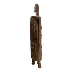 Dogon Wooden Medicine / Tobacco Box Mali 18.5" H