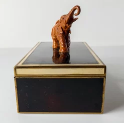 Early 20th Century Art Deco German White And Black Enamel Box -Chairish Shop early 20th century art deco german white and black enamel box 8938