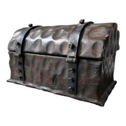 Early 20th Century Brutalist Spanish Jewelry Box