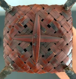 Early 20th Century Japanese Lacquered Ikebana Bamboo Basket 14 Early 20th Century Japanese Lacquered Ikebana Bamboo Basket -Chairish Shop early 20th century japanese lacquered ikebana bamboo basket 1691