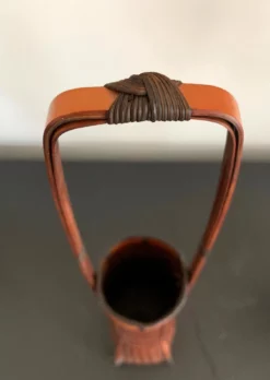 Early 20th Century Japanese Lacquered Ikebana Bamboo Basket 12 Early 20th Century Japanese Lacquered Ikebana Bamboo Basket -Chairish Shop early 20th century japanese lacquered ikebana bamboo basket 1842