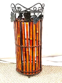 Early 21st Century Bamboo And Metal Umbrella Stand With Grape Vine Edging Design 13 Early 21st Century Bamboo And Metal Umbrella Stand With Grape Vine Edging Design -Chairish Shop early 21st century bamboo and metal umbrella stand with grape vine edging design 3097 scaled