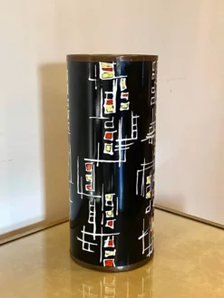 Enameled Copper Umbrella Stand -Chairish Shop enameled copper umbrella stand 0908 scaled