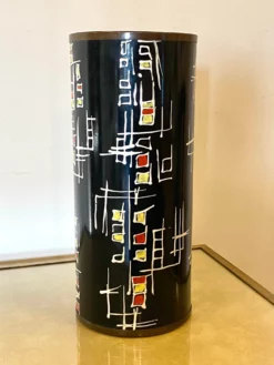 Enameled Copper Umbrella Stand -Chairish Shop enameled copper umbrella stand 3838 scaled