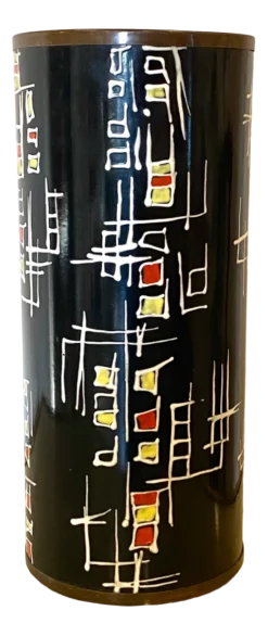 Enameled Copper Umbrella Stand