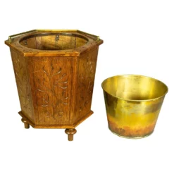 English Aesthetic Oak Bucket 12 English Aesthetic Oak Bucket -Chairish Shop english aesthetic oak bucket 1830