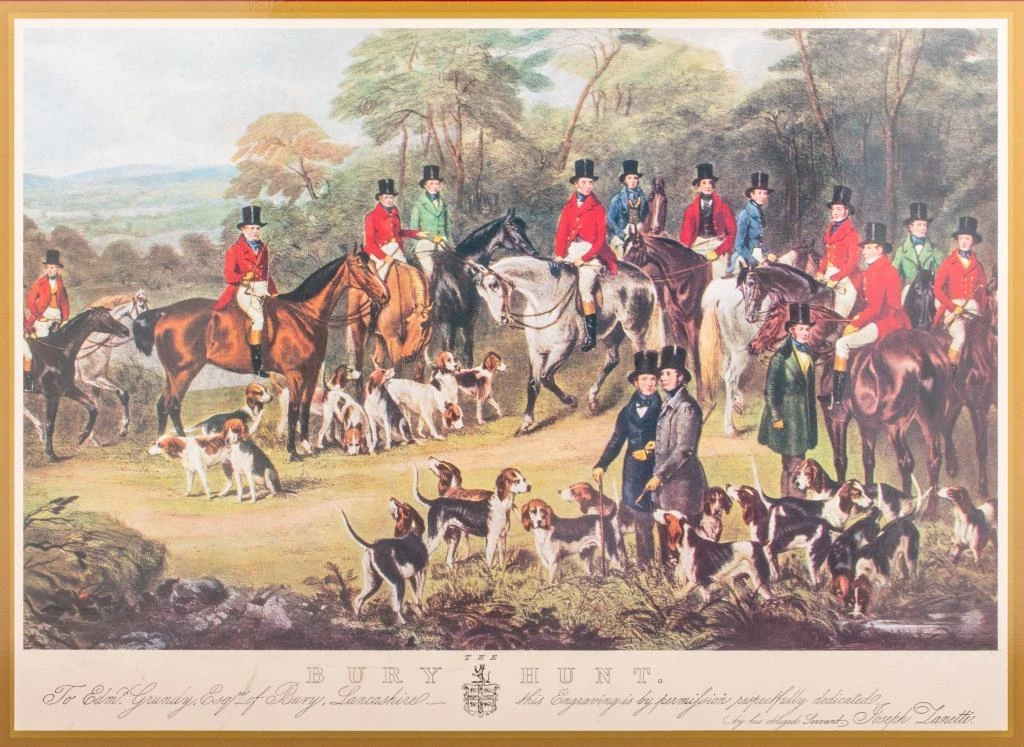 English Fox Hunting Themed Magazine Rack 8 English Fox Hunting Themed Magazine Rack - Image 8