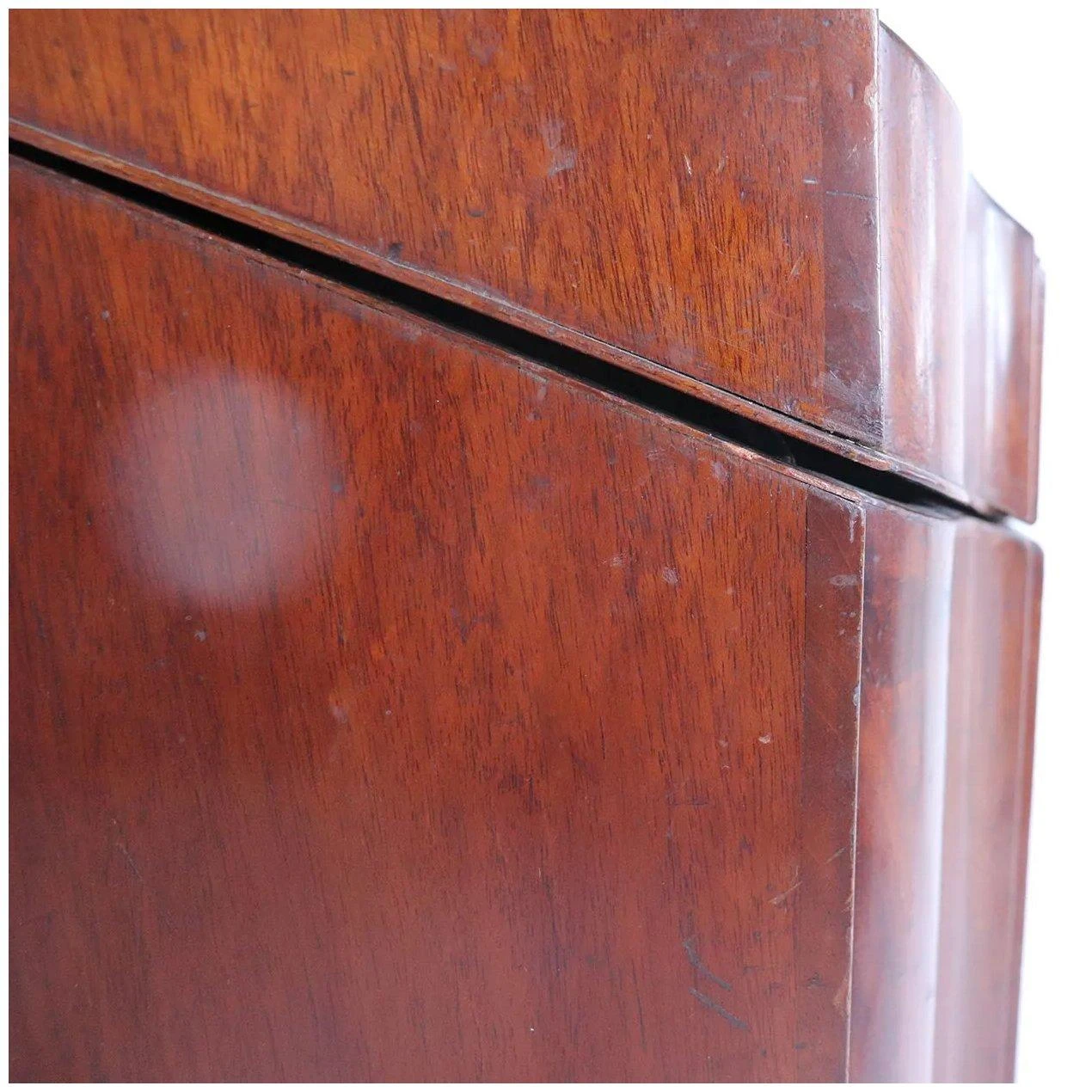 English George III Inlaid Mahogany Knife Cutlery Box 4 English George III Inlaid Mahogany Knife Cutlery Box - Image 4