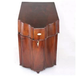 English George III Inlaid Mahogany Knife Cutlery Box 15 English George III Inlaid Mahogany Knife Cutlery Box -Chairish Shop english george iii inlaid mahogany knife cutlery box 9568