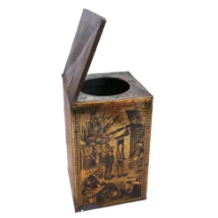 English Harvey Bros. & Tyler Tole Lithograph West Indies Canister Tea Tin -Chairish Shop english harvey bros and tyler tole lithograph west indies canister tea tin 7470