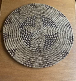 Extra Large Wide Handwoven In The Style Of Papago/Tohono O'Odham Tray 14 Extra Large Wide Handwoven In The Style Of Papago/Tohono O'Odham Tray -Chairish Shop extra large wide handwoven in the style of papagotohono oodham tray 0858 scaled