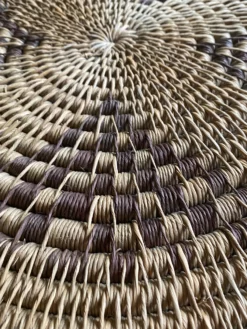 Extra Large Wide Handwoven In The Style Of Papago/Tohono O'Odham Tray 12 Extra Large Wide Handwoven In The Style Of Papago/Tohono O'Odham Tray -Chairish Shop extra large wide handwoven in the style of papagotohono oodham tray 7229