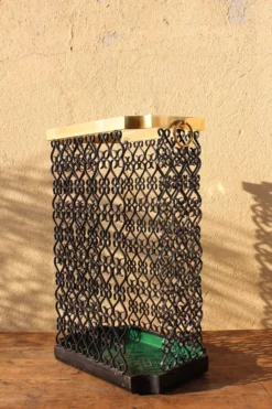 Forged Iron And Brass Iron Umbrella Stand, Italy, 1970s 13 Forged Iron And Brass Iron Umbrella Stand, Italy, 1970s -Chairish Shop forged iron and brass iron umbrella stand italy 1970s 1744 scaled