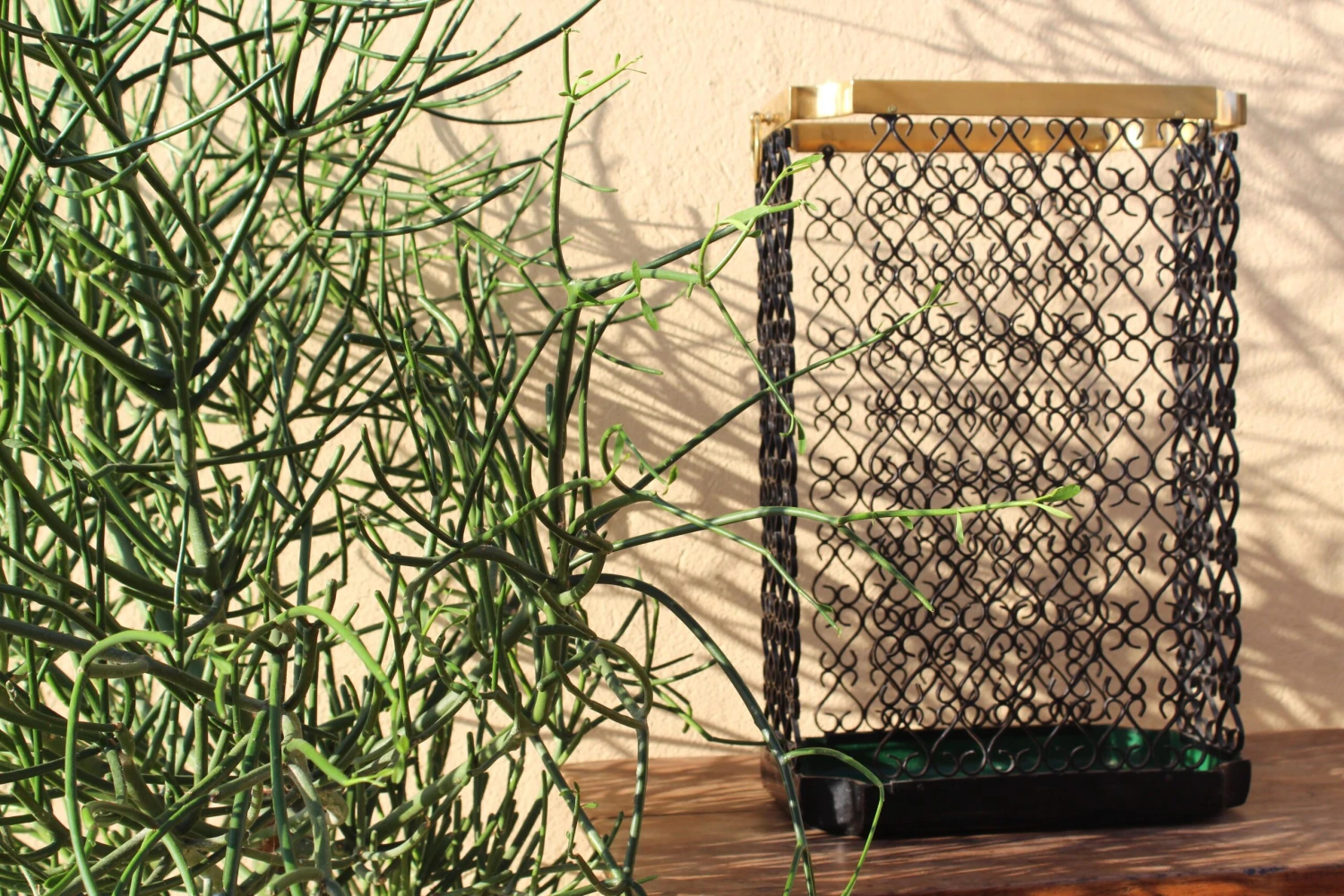 Forged Iron And Brass Iron Umbrella Stand, Italy, 1970s 3 Forged Iron And Brass Iron Umbrella Stand, Italy, 1970s - Image 3