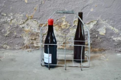 French Bottle Basket From Caddie 13 French Bottle Basket From Caddie -Chairish Shop french bottle basket from caddie 6961