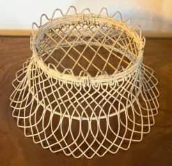 French Victorian Oval Wire Garden Basket Or Planter 18 French Victorian Oval Wire Garden Basket Or Planter -Chairish Shop french victorian oval wire garden basket or planter 7344