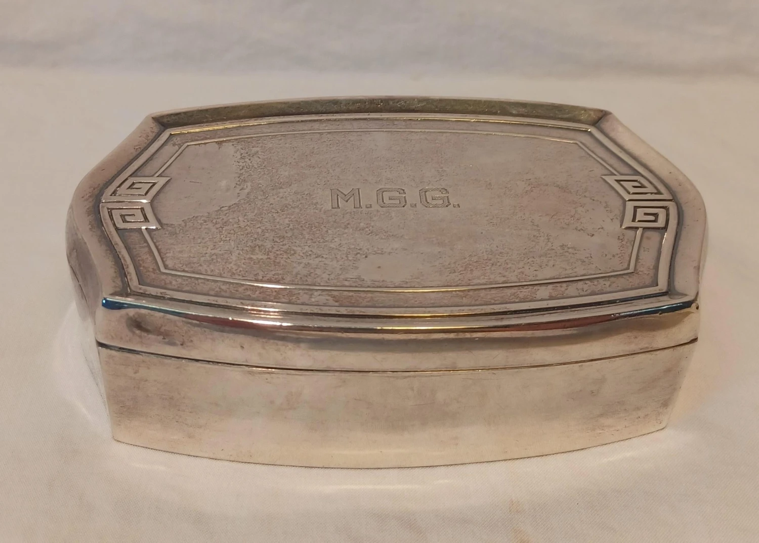 Gorham Antique Sterling Silver Jewelry Box – Art Deco 6 Gorham Antique Sterling Silver Jewelry Box – Art Deco - Image 6