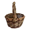 Hand Weaved Wood Basket