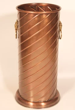 Hollywood Regency Brass And Copper Cane Holder / Umbrella Stand 19 Hollywood Regency Brass And Copper Cane Holder / Umbrella Stand -Chairish Shop hollywood regency brass and copper cane holder umbrella stand 6041 scaled
