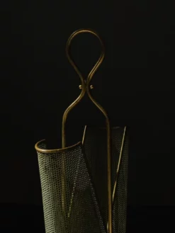 Italian Brass Umbrella Holder, 1950s -Chairish Shop italian brass umbrella holder 1950s 6274