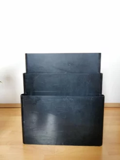 Italian Model 4675 Black Magazine Rack By Giotto Stoppino For Kartell, 1970s 13 Italian Model 4675 Black Magazine Rack By Giotto Stoppino For Kartell, 1970s -Chairish Shop italian model 4675 black magazine rack by giotto stoppino for kartell 1970s 0122