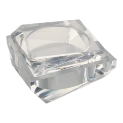 Italian Prismatic Lucite Box, 1960s