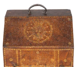 Italian Tooled Letter Box With Barberini Coat Of Arms 19 Italian Tooled Letter Box With Barberini Coat Of Arms -Chairish Shop italian tooled letter box with barberini coat of arms 3417 scaled