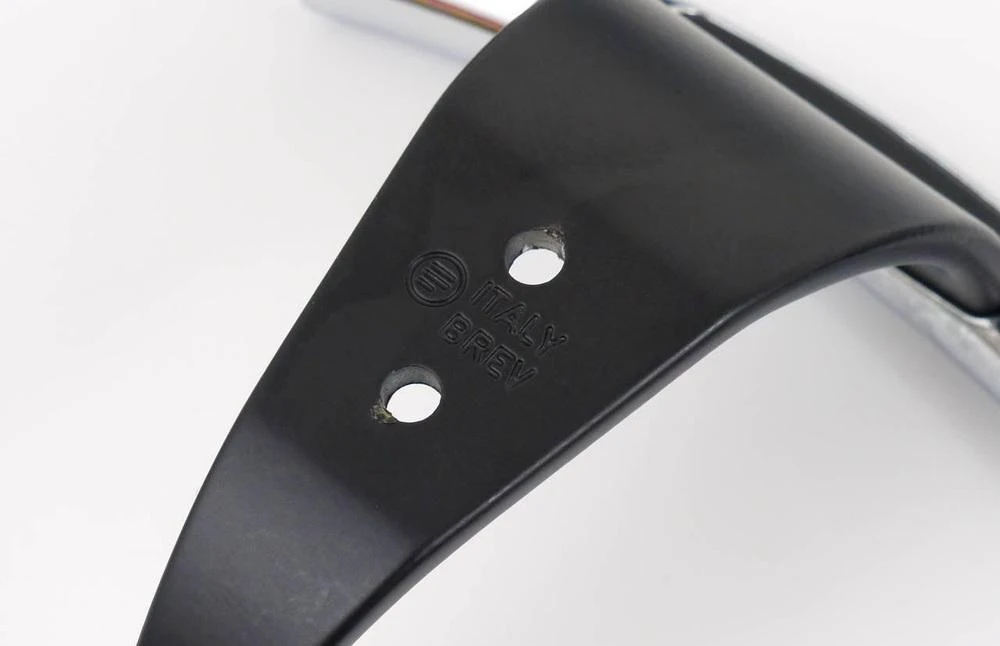 Italian Wall Coat Hook In Chrome And Black, 1980s 9 Italian Wall Coat Hook In Chrome And Black, 1980s - Image 9