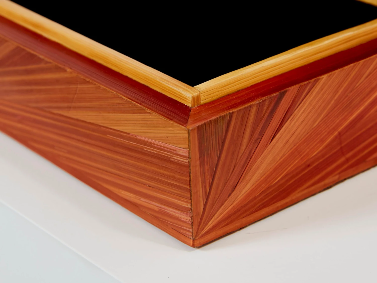 Jean-Michel Franck Straw Marquetry Box 1930 3 Jean-Michel Franck Straw Marquetry Box 1930 - Image 3