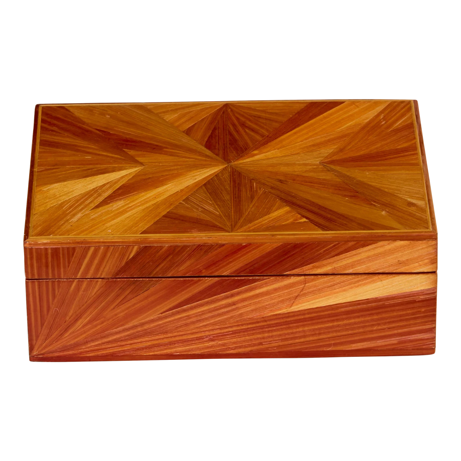 Jean-Michel Franck Straw Marquetry Box 1930 1 Jean-Michel Franck Straw Marquetry Box 1930