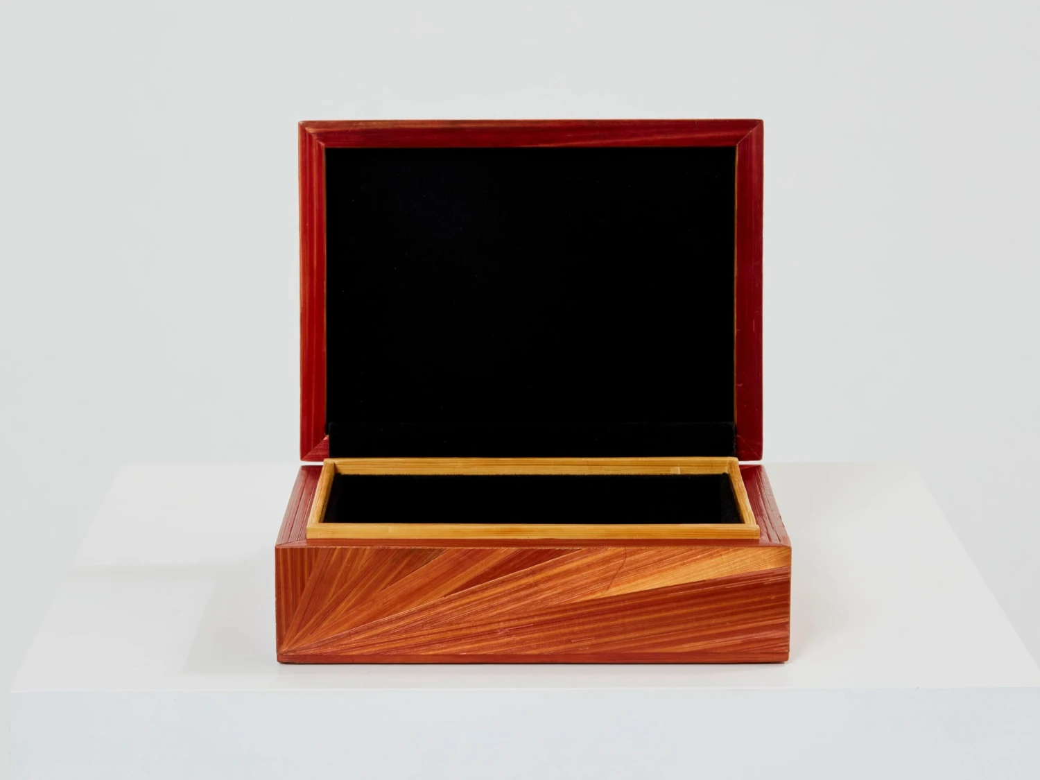 Jean-Michel Franck Straw Marquetry Box 1930 5 Jean-Michel Franck Straw Marquetry Box 1930 - Image 5