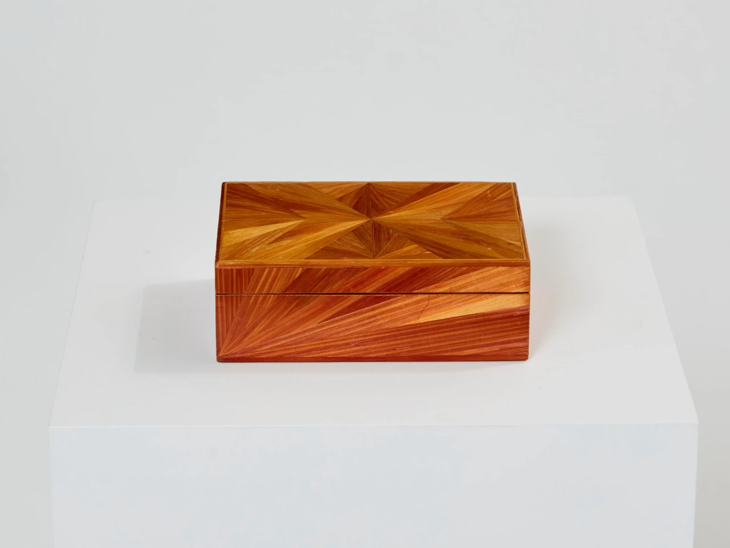 Jean-Michel Franck Straw Marquetry Box 1930 10 Jean-Michel Franck Straw Marquetry Box 1930 - Image 10