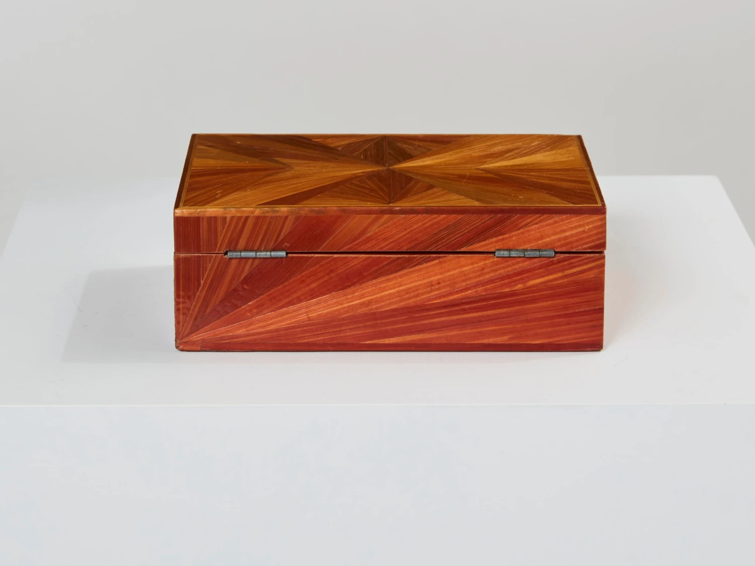 Jean-Michel Franck Straw Marquetry Box 1930 7 Jean-Michel Franck Straw Marquetry Box 1930 - Image 7