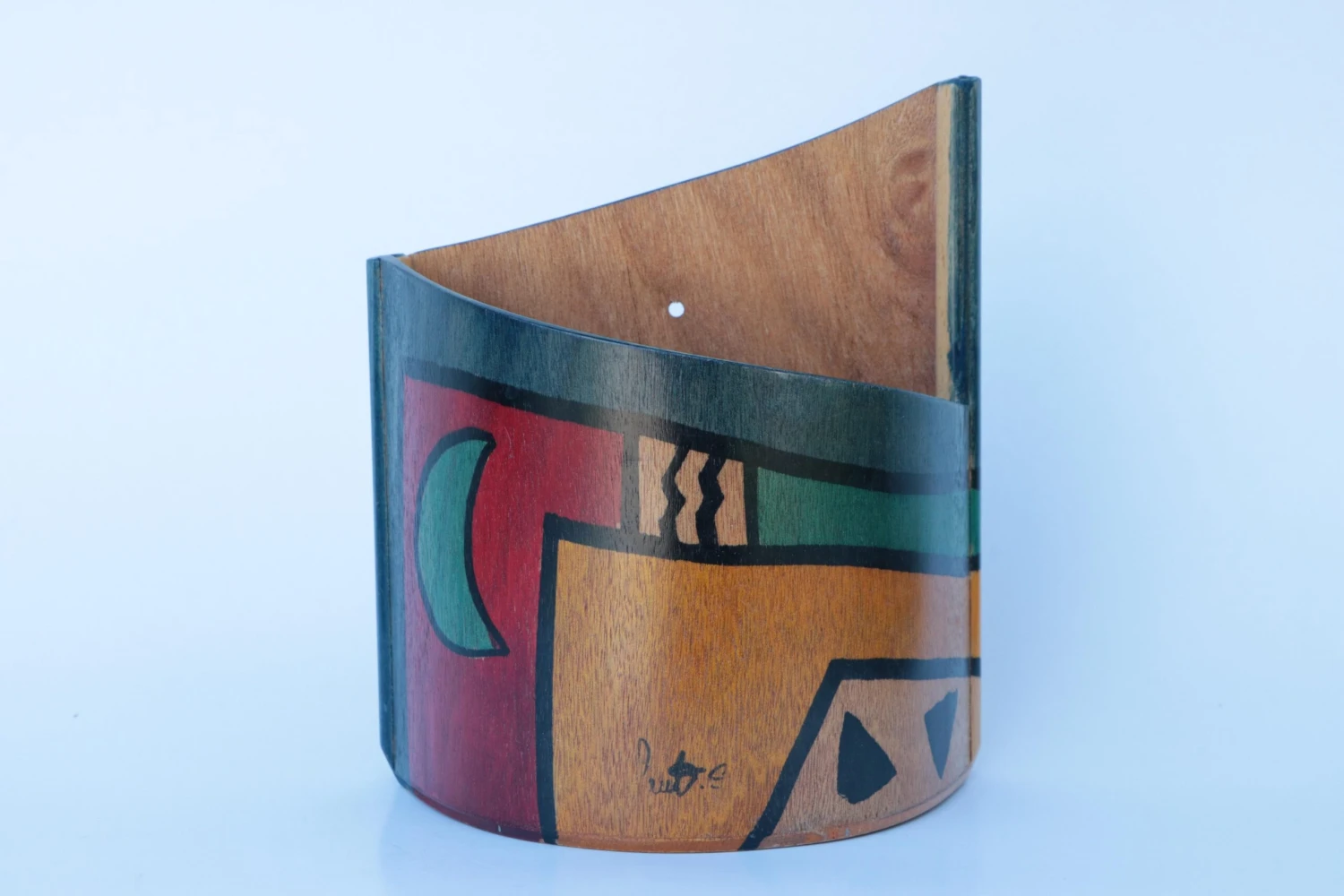 Kakadu Bentwood Moon Storage Bin 2 Kakadu Bentwood Moon Storage Bin - Image 2