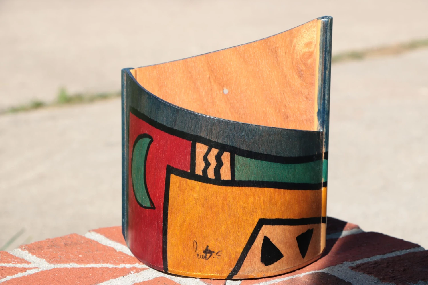 Kakadu Bentwood Moon Storage Bin 8 Kakadu Bentwood Moon Storage Bin - Image 8